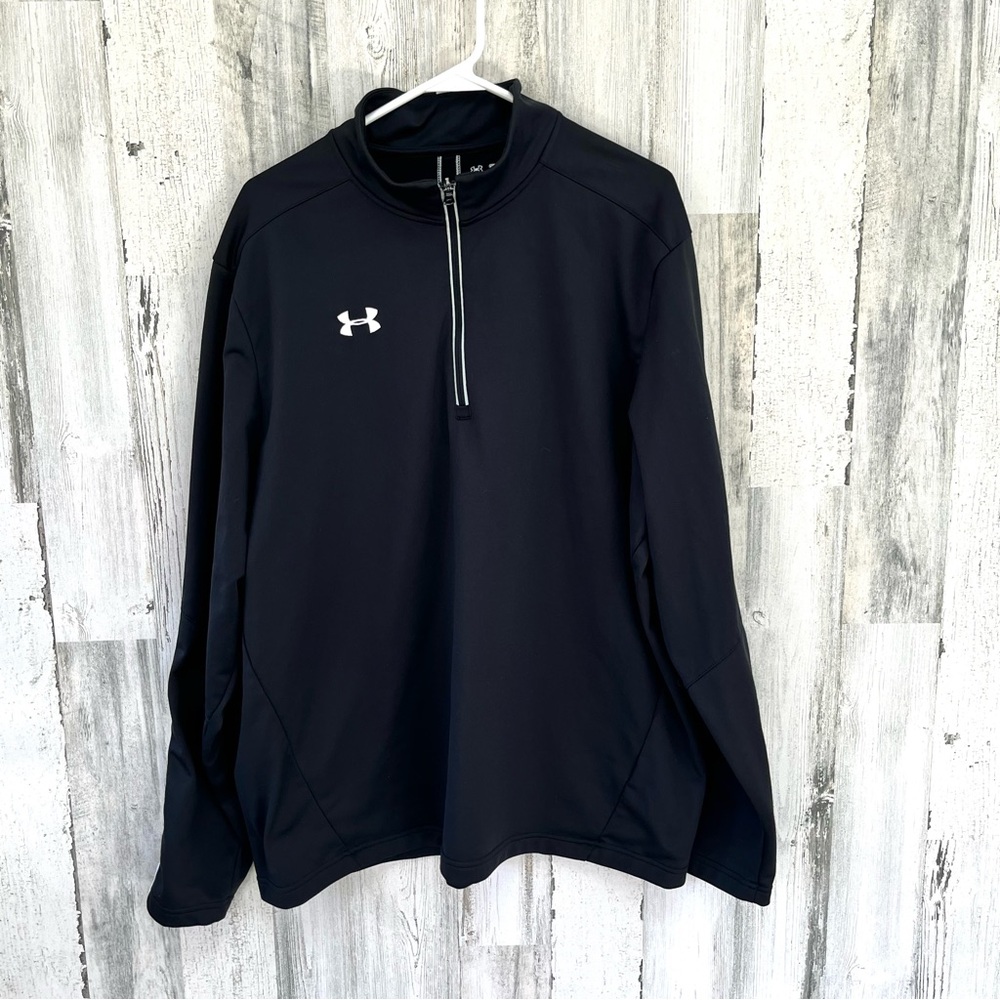 Under Armour Men’s Qualifier Loose Long Sleeve 1/4 Zip Pullover Size 2XL
